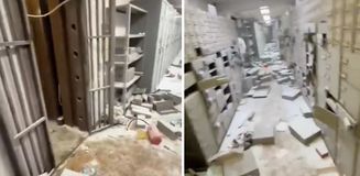 Ülke şokta! Kanalizasyondan kaçan banka soyguncuları geride bu görüntüyü bıraktı