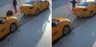 Cezaevinden çıkan şahıs, 1 saatte farklı noktalarda 3 kişiyi satırla yaraladı