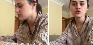 Genç kızın, esnafa gösterdiği tepki olay oldu: Ahlaktan, namustan...