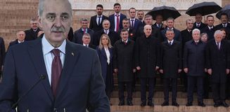 106 yıllık gurur! Devlet erkanı Anıtkabir'i ziyaret etti