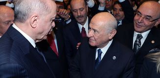 Bahçeli ile sohbet eden Erdoğan'dan 'yağmur' sorusuna dikkat çeken yanıt