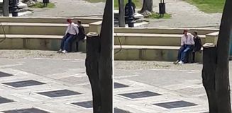 Şehrin göbeğinde rezil görüntü: Başımıza taş yağacak