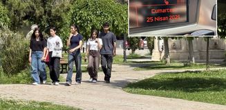 Adana'da yaz gelmeden termometreler çıldırdı