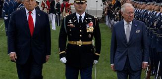 ABD Başkanı Trump, Beyaz Saray'da İngiltere Kralı 3. Charles'ı resmi törenle karşıladı