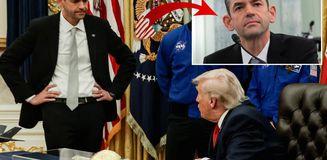 Trump, NASA Başkanı'nın büyük kulaklarıyla dalga geçti