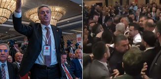 Türkiye Belediyeler Birliği seçiminde İmamoğlu'nun mesajı okunurken kavga çıktı! İşte o anlar