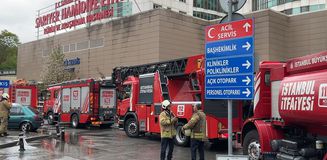 Sarıyer'de hastanede yangın