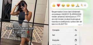 Boşanma davası açtığı eşinden gelen mesajla neye uğradığını şaşırdı Boşanma davası açtığı eşinden gelen mesajla neye uğradığını şaşırdı