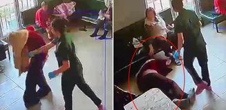 Beylikdüzü'ndeki huzurevinde vicdanları yaralayan görüntü: Bir yaşlıyı darbetti, diğerinin yüzüne tükürdü Beylikdüzü'ndeki huzurevinde vicdanları yaralayan görüntü: Bir yaşlıyı darbetti, diğerinin yüzüne tükürdü