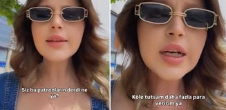 İş görüşmesine giden genç kız, teklif edilen maaşa isyan etti: Köle tutsam daha fazla maaş veririm İş görüşmesine giden genç kız, teklif edilen maaşa isyan etti: Köle tutsam daha fazla maaş veririm