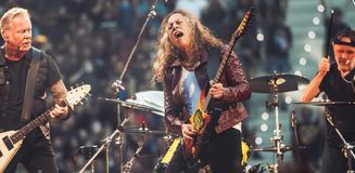 Metallica konseri Yunanistan'da mikro depreme sebep oldu