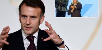 Macron çileden çıktı, Kenya'da protokolü bozup sahneye atladı