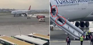 THY uçağında yangın paniği! Yolcular acil çıkışlardan tahliye edildi