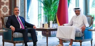 Bakan Fidan Doha'da Katar Emiri ile görüştü Bakan Fidan Doha'da Katar Emiri ile görüştü