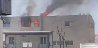 Bayrampaşa’da 2 katlı iş yeri yangında kullanılamaz hale geldi