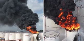 Mersin'de biyodizel tesisinde yangın! 1 kişi hayatını kaybetti, 2 kişi ağır yaralandı