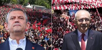 Ankara'da iki ayrı CHP mitingi! Katılım farkı dikkat çekti Ankara'da iki ayrı CHP mitingi! Katılım farkı dikkat çekti