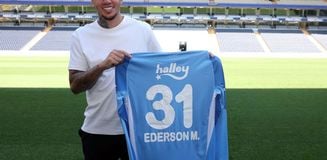 Ederson 31 numarayı bırakıyor Ederson 31 numarayı bırakıyor