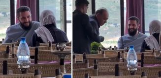 Suriye Cumhurbaşkanı Şara, eşiyle birlikte bir restoranda kahve içerken görüntülendi Suriye Cumhurbaşkanı Şara, eşiyle birlikte bir restoranda kahve içerken görüntülendi