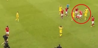 Christian Eriksen maç içerisinde yine yere yığıldı
