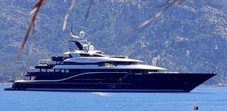 Suudi Kraliyet Ailesi’nin yüzen sarayı Bodrum'da