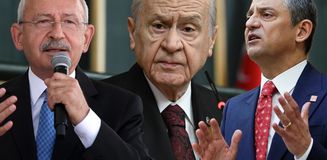 Bahçeli'den Kılıçdaroğlu ve Özel'e tepki: Şapkalarını önlerine koyarak öz eleştiri yapmak zorundalar