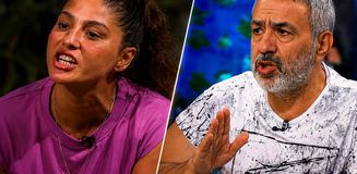 Survivor Ekstra canlı yayınında Seren Ay ile Murat Özarı birbirine girdi Survivor Ekstra canlı yayınında Seren Ay ile Murat Özarı birbirine girdi