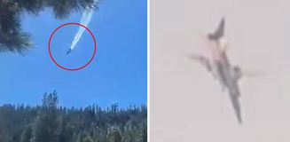 Rusya'nın ardından ABD'de de bombardıman uçağı düştü Rusya'nın ardından ABD'de de bombardıman uçağı düştü