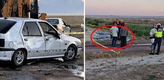 Karaman'da dereye devrilen otomobildeki 3 çocuk öldü, 4 kişi yaralandı Karaman'da dereye devrilen otomobildeki 3 çocuk öldü, 4 kişi yaralandı