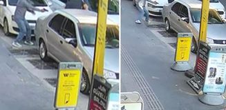 Doğum günü pastasını alır almaz kurşun yağmuruna tutuldu: O anlar kamerada Doğum günü pastasını alır almaz kurşun yağmuruna tutuldu: O anlar kamerada