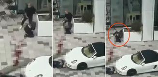 Kanada'daki silahlı saldırıda polisin bir sivili vurduğu anlar kamerada Kanada'daki silahlı saldırıda polisin bir sivili vurduğu anlar kamerada
