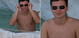 Yaz sıcağına 'Mühendis' çözümü! Balkonunu devasa bir havuza çevirdi Yaz sıcağına 'Mühendis' çözümü! Balkonunu devasa bir havuza çevirdi