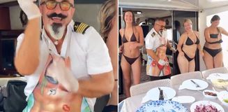 Para için her yol mübah mı? Tekne kaptandan turistlerle şov
