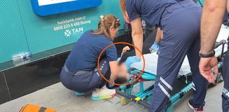 Samsun'da hamile kadın sıcaktan baygınlık geçirdi