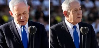Netanyahu’nun mezuniyet törenindeki konuşması 'Evine dön' sloganlarıyla kesildi