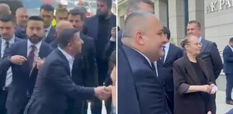 Rasim Arı ve Mesut Özarslan, AK Parti Genel Merkezi’nde