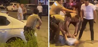 Sallamayla arkadaşının peşine düştü, bekçilere de yeltenince vuruldu