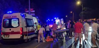 Bodrum'da taksi ile motosiklet çarpıştı: 1 ölü, 1 ağır yaralı
