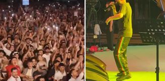 Kürt rapçi Serhado, Diyarbakır'da konser verdi