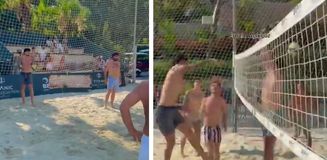 İki milli futbolcu Dünya Kupası biter bitmez soluğu Bodrum'da aldı