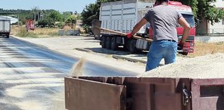 Edirne'de kavurucu sıcaklar asfaltı eritti: Belediye ekipleri yola kum serdi Edirne'de kavurucu sıcaklar asfaltı eritti: Belediye ekipleri yola kum serdi