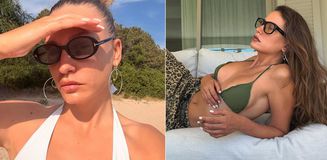 Serenay Sarıkaya'dan yeni tatil pozları: Atın beni denizlere