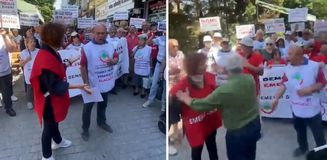 CHP'li vekil yüzünden emekliler birbirine girdi CHP'li vekil yüzünden emekliler birbirine girdi