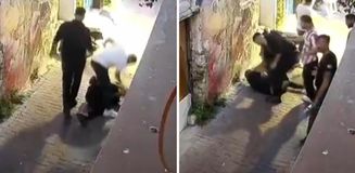 Silahla vurdukları adamı darbederek öldürdüler: Cinayet anı kamerada Silahla vurdukları adamı darbederek öldürdüler: Cinayet anı kamerada