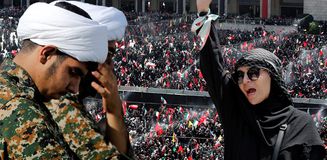 İran'ın eski lideri Hamaney'e veda! İşte on binlerce kişinin katıldığı törenden görüntüler İran'ın eski lideri Hamaney'e veda! İşte on binlerce kişinin katıldığı törenden görüntüler