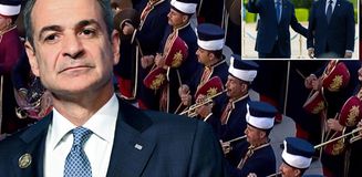 Bu görüntüler Yunanistan'ı fena tutuşturdu: Trump sultana boyun eğdi Bu görüntüler Yunanistan'ı fena tutuşturdu: Trump sultana boyun eğdi