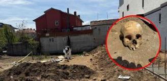 İnşaat işçilerinin bulduğu kafatası ekipleri harekete geçirdi