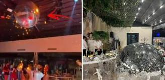 Kına gecesinde dev disko topu düştü, gelin dahil 3 kişi yaralandı