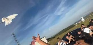 Rapçi Süleyman Burak Bodur tahliye edildi, ilk işi güvercin uçurmak oldu