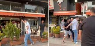 Aracına çarpan sürücüye saldırdı, tepki gösteren kadını 'Boğazını keserim' diyerek tehdit etti